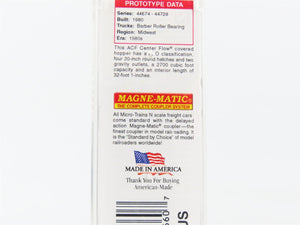 N Scale Micro-Trains 09200310 ACFX American Car & Foundry Hopper 44684 RTR