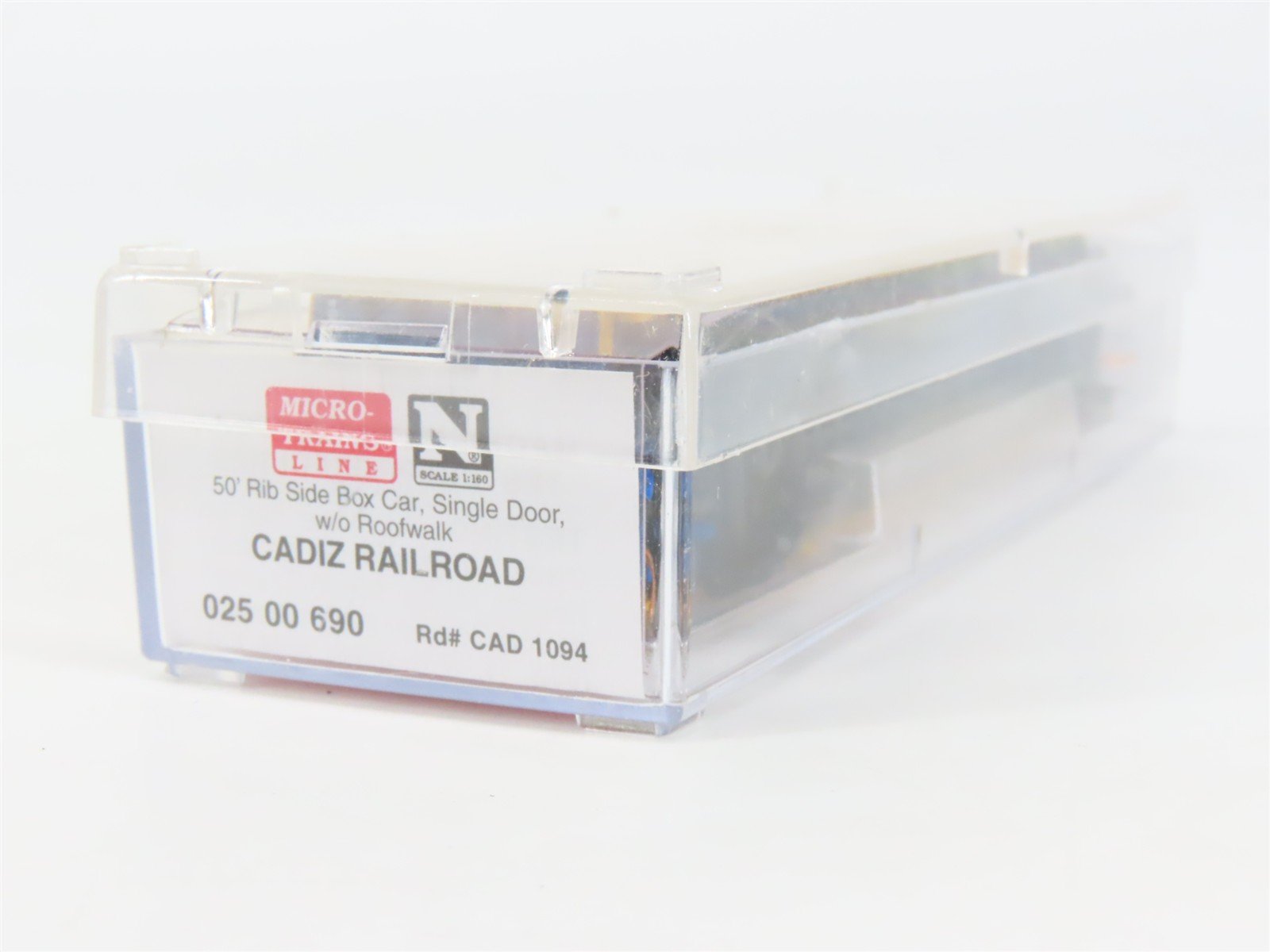 N Scale Micro-Trains 02500690 CAD Cadiz Railroad 50' Box Car 1094 RTR