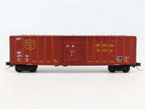 N Scale Micro-Trains 27200 WC Wisconsin Central 50' Box Car 27114 RTR