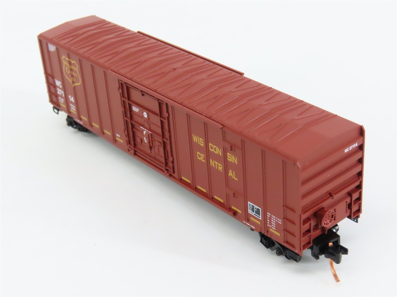 N Scale Micro-Trains 27200 WC Wisconsin Central 50' Box Car 27114 RTR