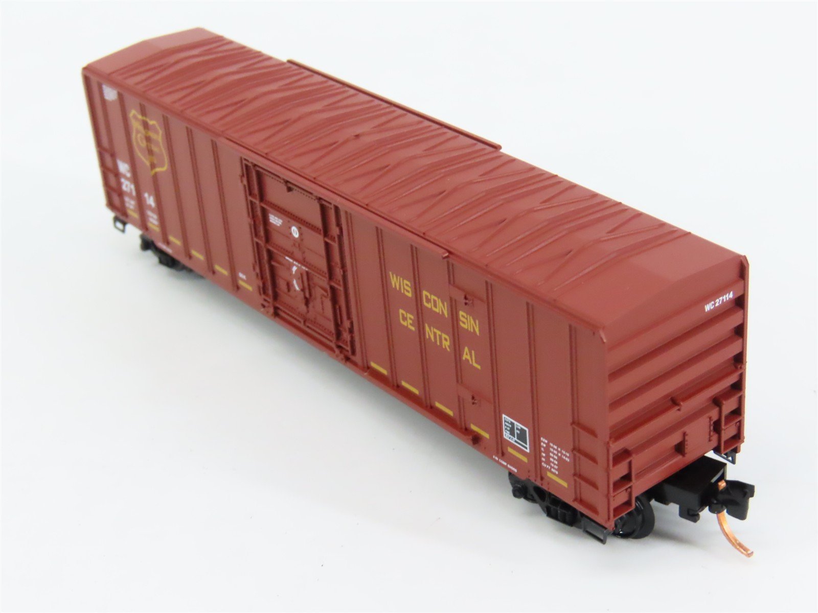 N Scale Micro-Trains 27200 WC Wisconsin Central 50' Box Car 27114 RTR