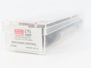 N Scale Micro-Trains 27200 WC Wisconsin Central 50' Box Car 27114 RTR