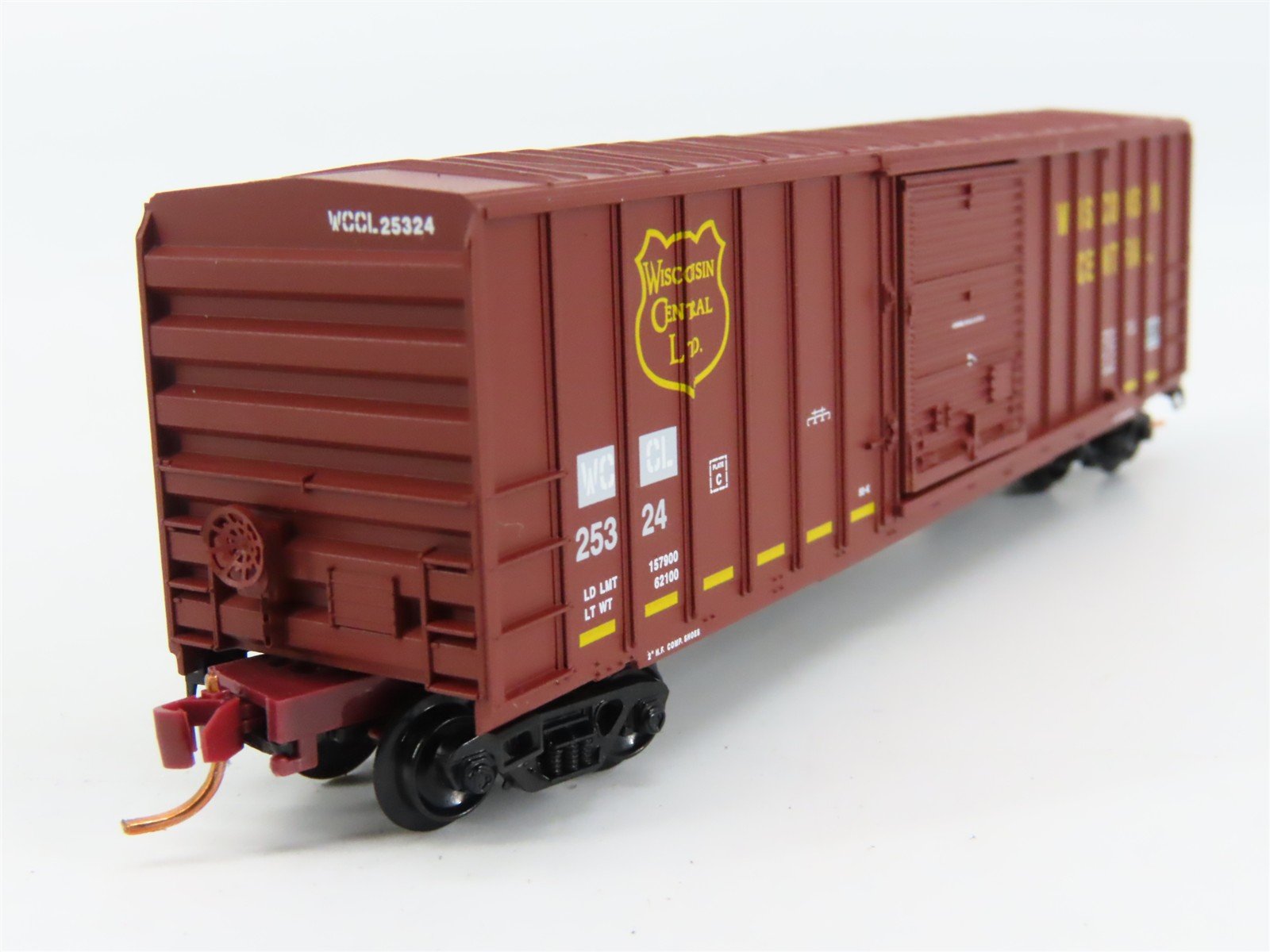 N Scale Micro-Trains 02500680 WCCL Wisconsin Central 50' Box Car 25324 RTR
