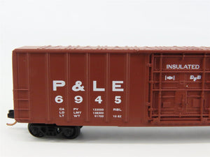 N Scale Micro-Trains 27050 P&LE Pittsburgh & Lake Erie 50' Box Car 6945 RTR