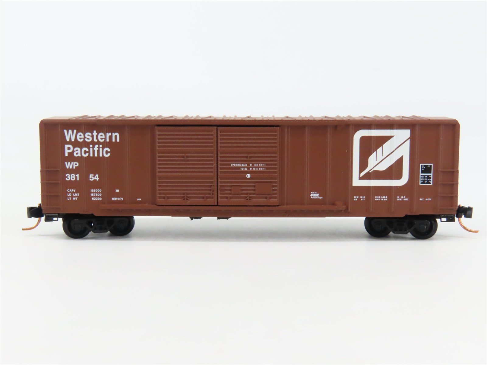 N Scale Micro-Trains 30080 WP Western Pacific 50' Box Car 38154 RTR