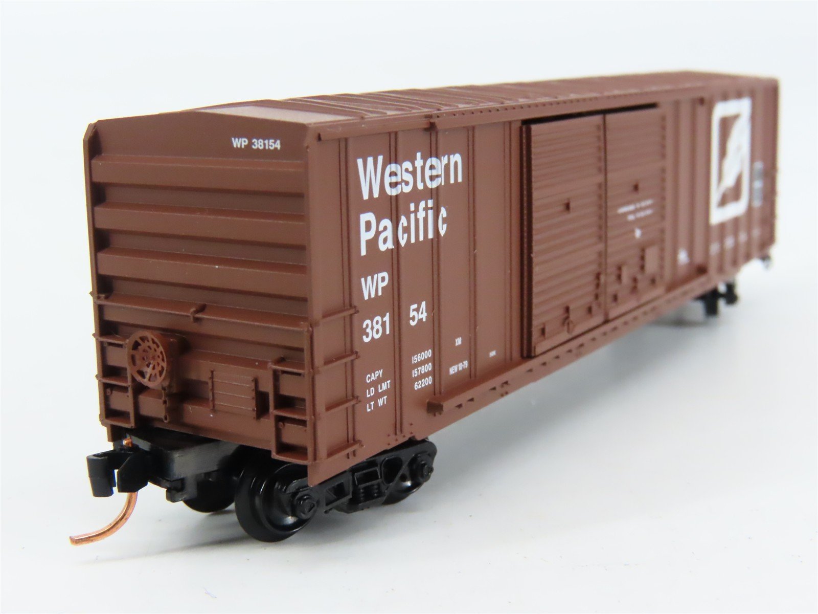 N Scale Micro-Trains 30080 WP Western Pacific 50' Box Car 38154 RTR