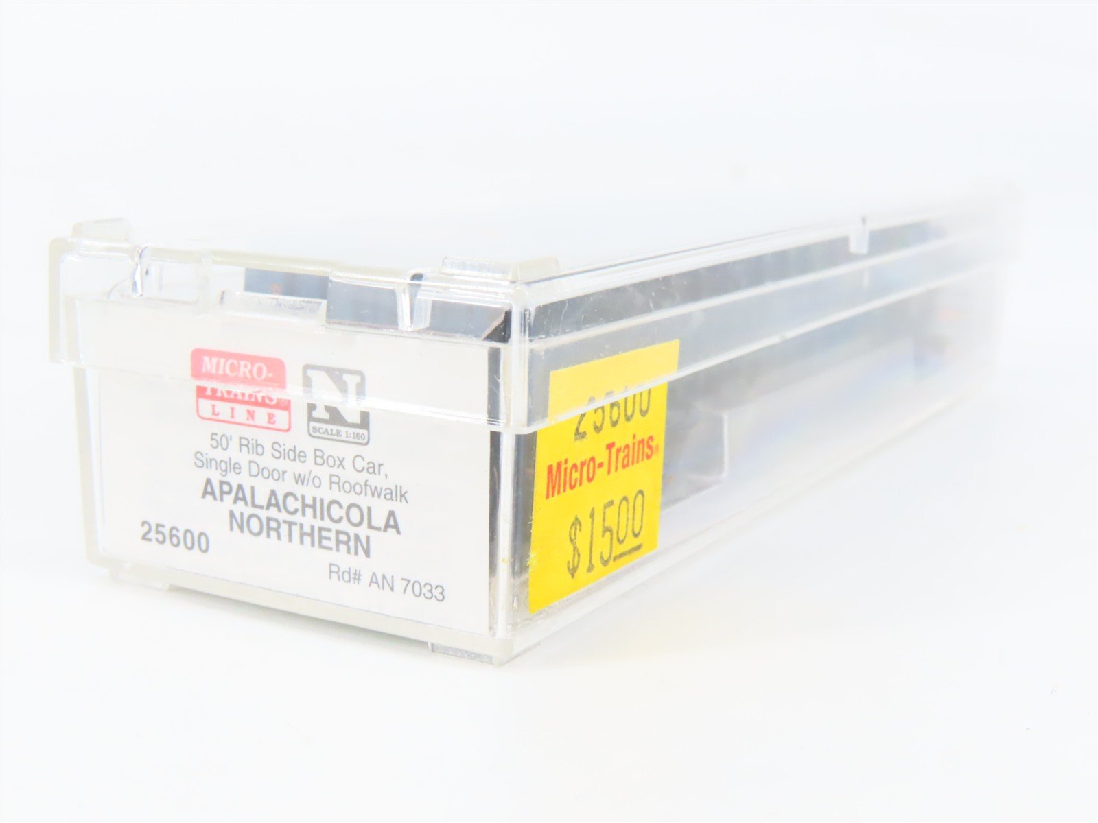 N Scale Micro-Trains 25600 AN Apalachicola Northern 50' Box Car 7033 RTR