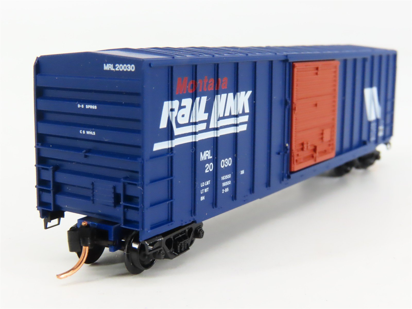 N Scale Micro-Trains 25620 MRL Montana Rail Link 50' Box Car 20030 RTR