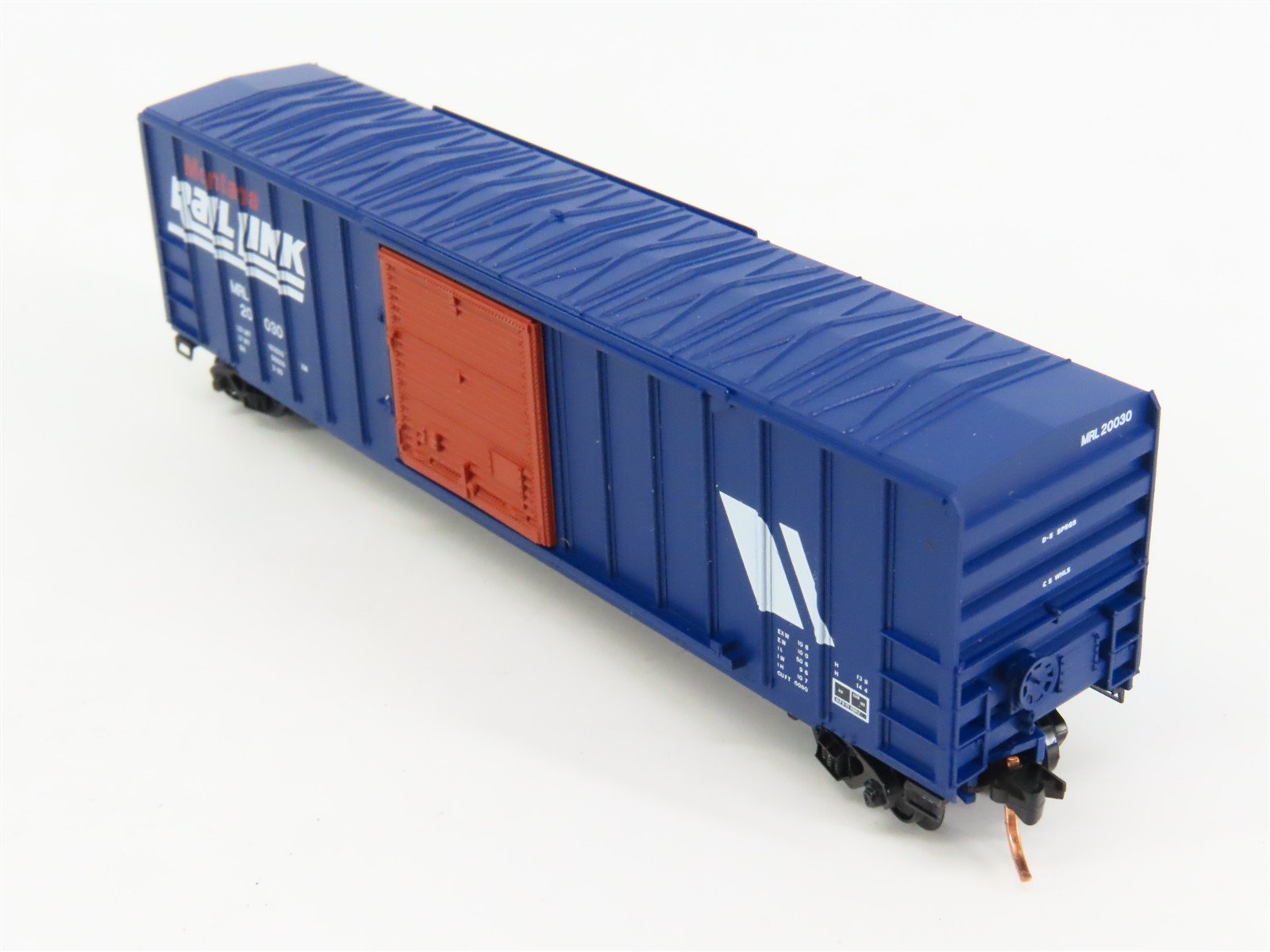 N Scale Micro-Trains 25620 MRL Montana Rail Link 50' Box Car 20030 RTR