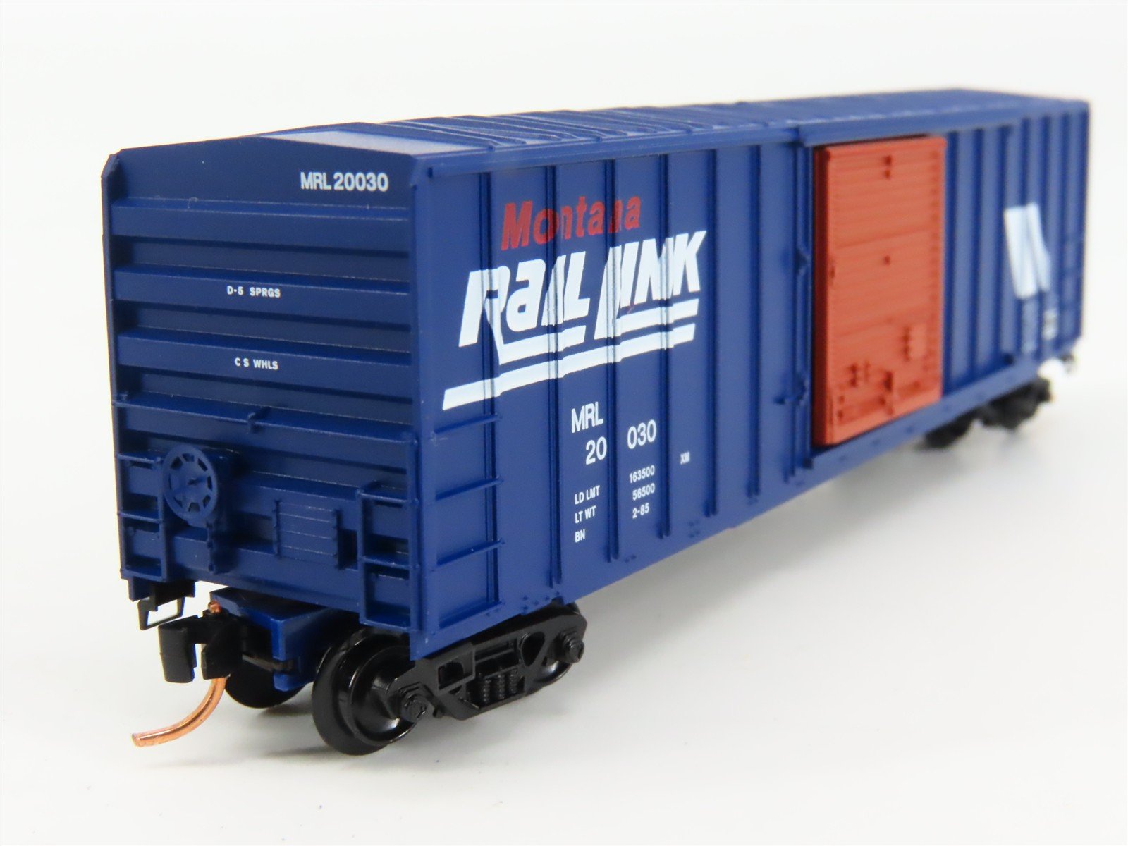 N Scale Micro-Trains 25620 MRL Montana Rail Link 50' Box Car 20030 RTR