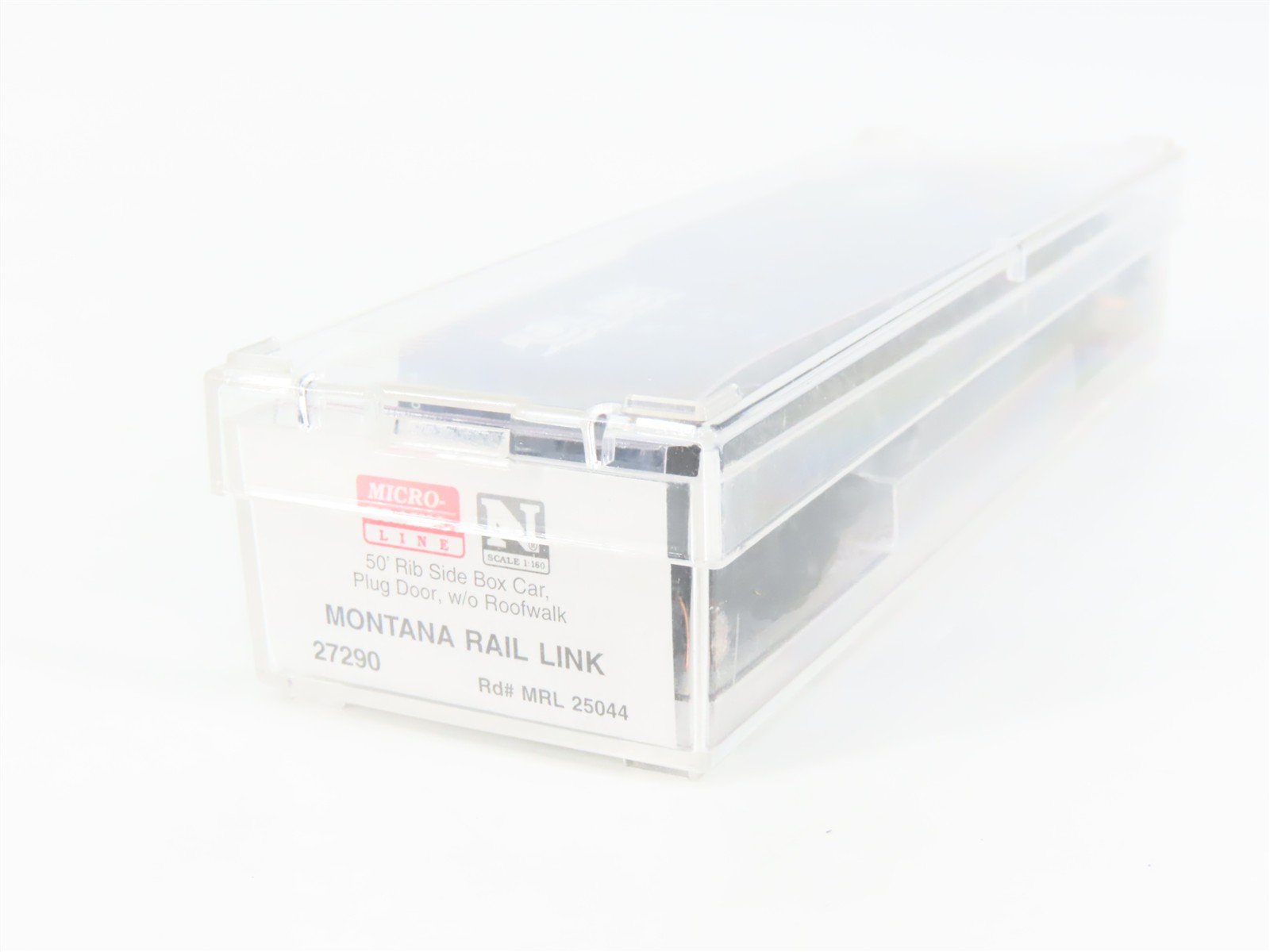 N Scale Micro-Trains 27290 MRL Montana Rail Link 50' Box Car 25044 RTR