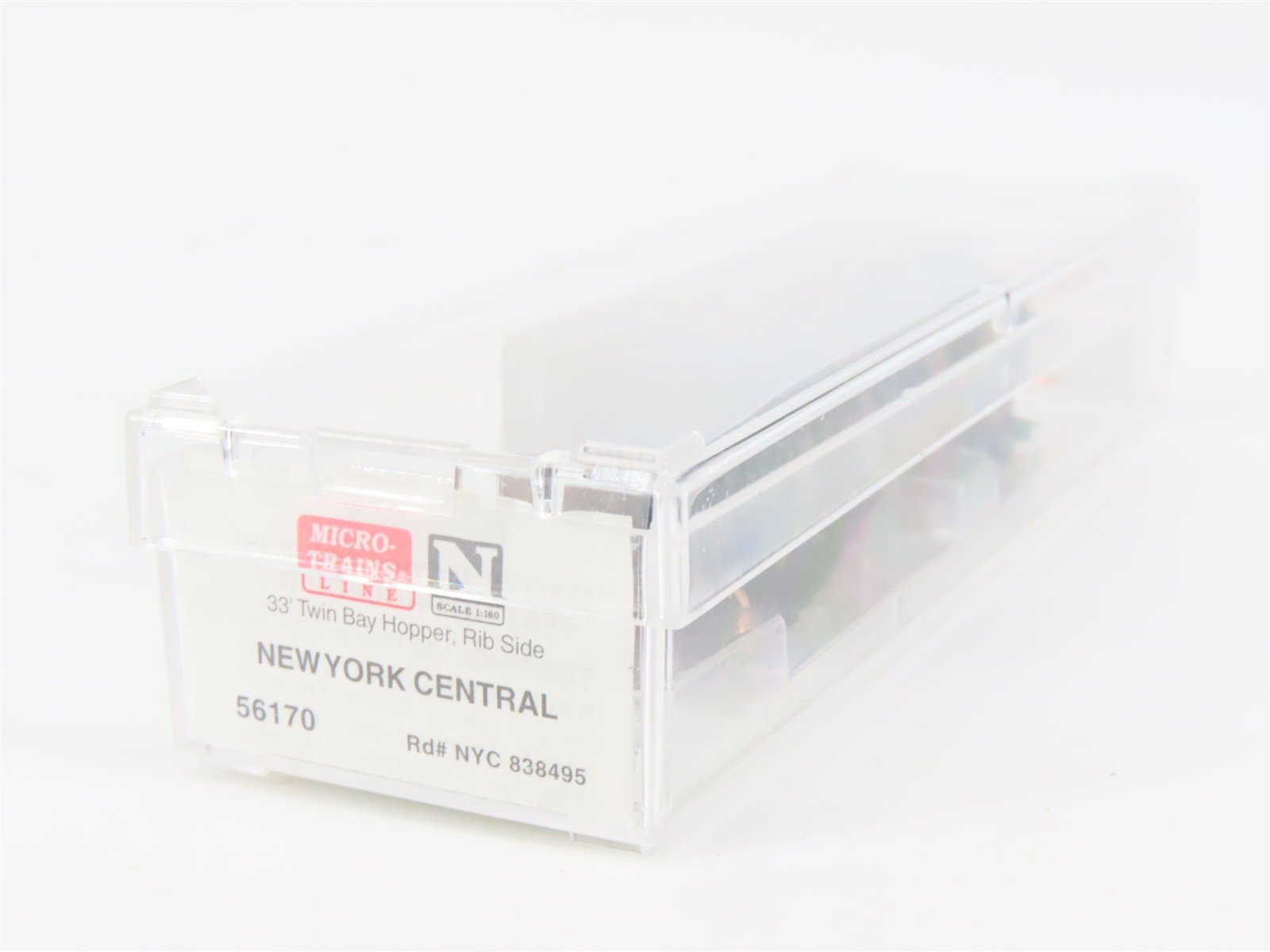 N Scale Micro-Trains 56170 NYC New York Central 33' Hopper 838495 RTR