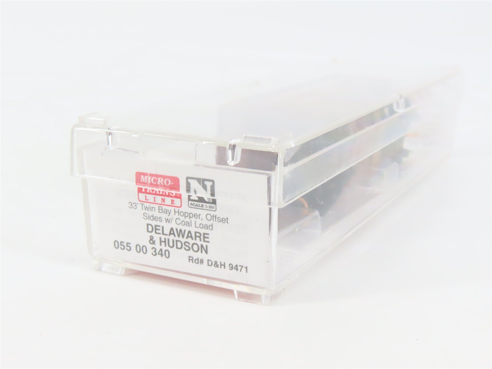 N Scale Micro-Trains 05500340 D&H Delaware & Hudson 33' Hopper 9471 RTR