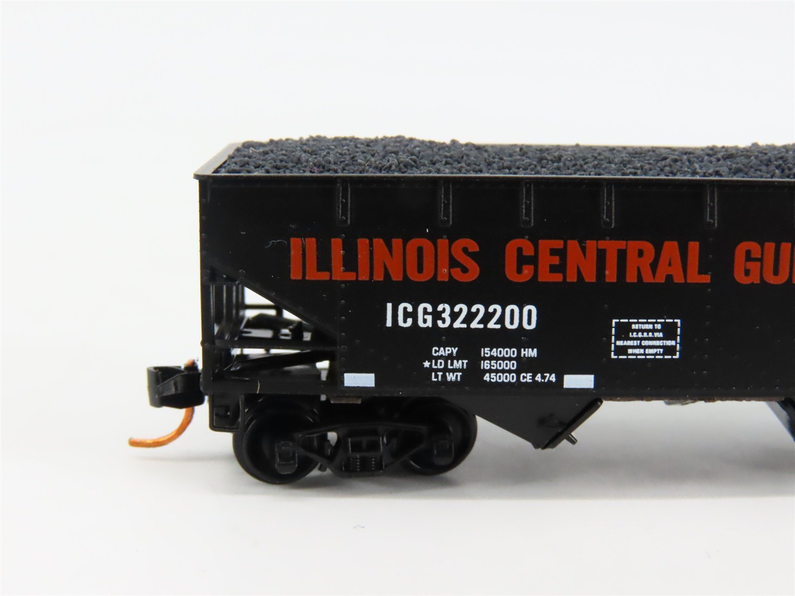 N Scale Micro-Trains 05500140 ICG Illinois Central Gulf 33' Hopper 322200 RTR
