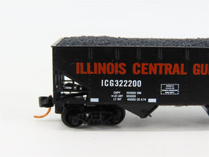 N Scale Micro-Trains 05500140 ICG Illinois Central Gulf 33' Hopper 322200 RTR