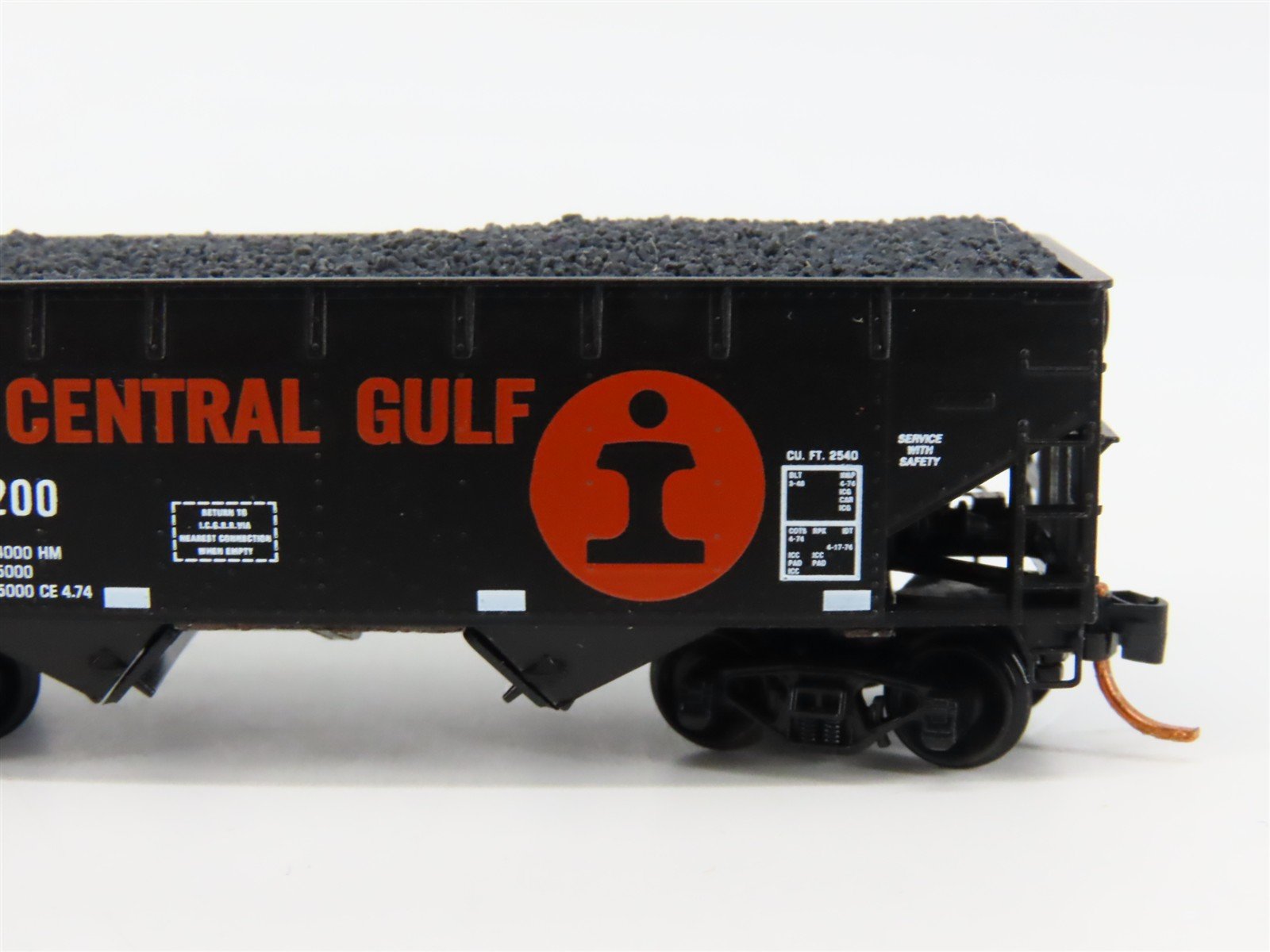 N Scale Micro-Trains 05500140 ICG Illinois Central Gulf 33' Hopper 322200 RTR