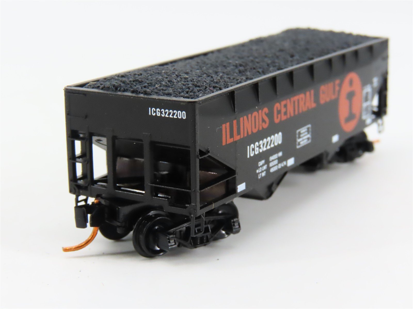 N Scale Micro-Trains 05500140 ICG Illinois Central Gulf 33' Hopper 322200 RTR