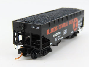 N Scale Micro-Trains 05500140 ICG Illinois Central Gulf 33' Hopper 322200 RTR