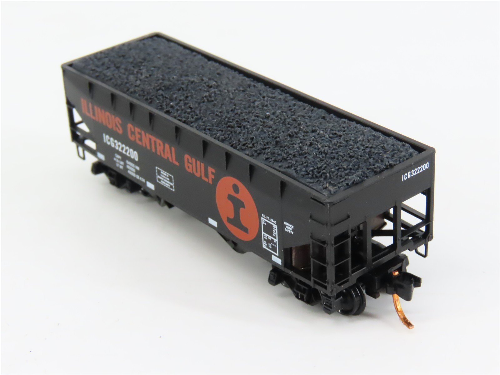 N Scale Micro-Trains 05500140 ICG Illinois Central Gulf 33' Hopper 322200 RTR