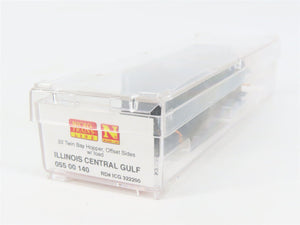 N Scale Micro-Trains 05500140 ICG Illinois Central Gulf 33' Hopper 322200 RTR