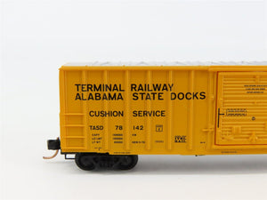 N Scale Micro-Trains 25160 Terminal Railway Alabama State Docks 50' Box Car RTR