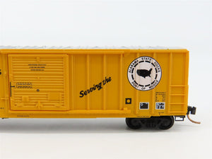 N Scale Micro-Trains 25160 Terminal Railway Alabama State Docks 50' Box Car RTR