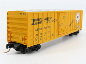 N Scale Micro-Trains 25160 Terminal Railway Alabama State Docks 50' Box Car RTR