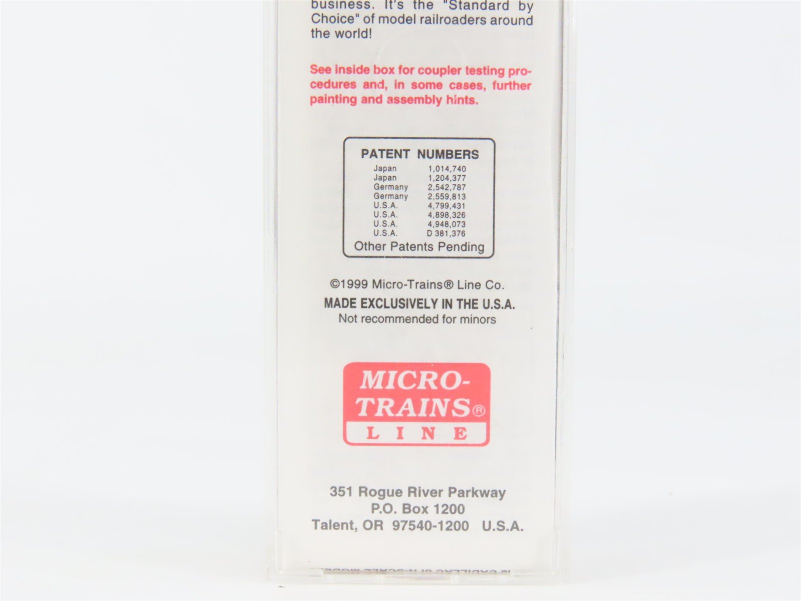 N Scale Micro-Trains 25160 Terminal Railway Alabama State Docks 50' Box Car RTR