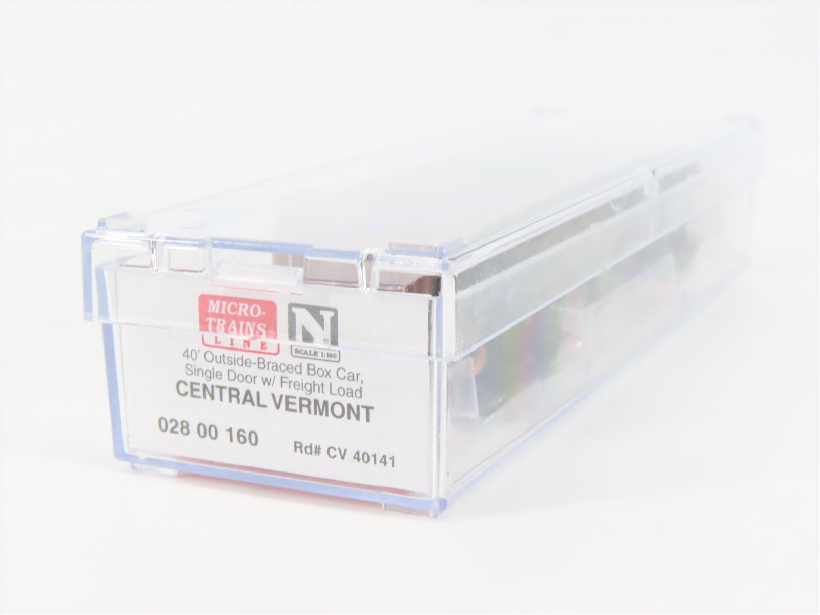 N Scale Micro-Trains 02800160 CV Central Vermont 40' Box Car 40141 RTR