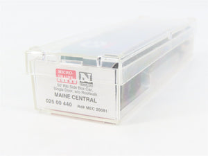 N Scale Micro-Trains 02500440 MEC Maine Central 50' Box Car 20081 RTR