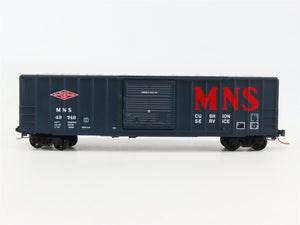 N Scale Micro-Trains 25410 Minneapolis, Northfield & Southern 50' Box Car RTR