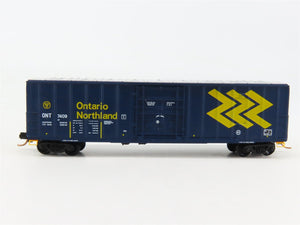 N Scale Micro-Trains 27040 ONT Ontario Northland 50' Box Car 7409 RTR