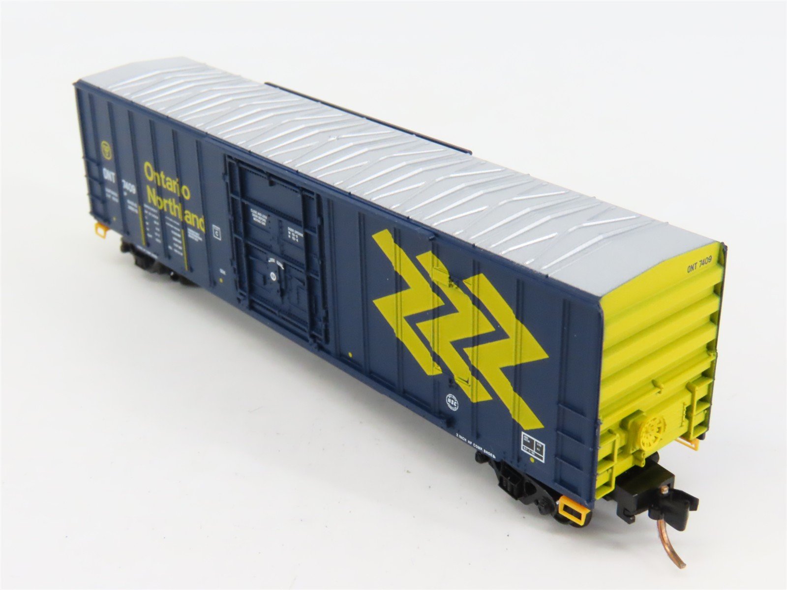 N Scale Micro-Trains 27040 ONT Ontario Northland 50' Box Car 7409 RTR