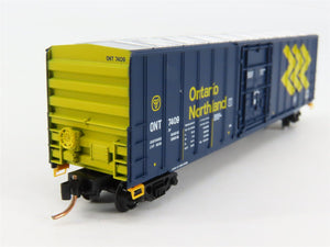 N Scale Micro-Trains 27040 ONT Ontario Northland 50' Box Car 7409 RTR
