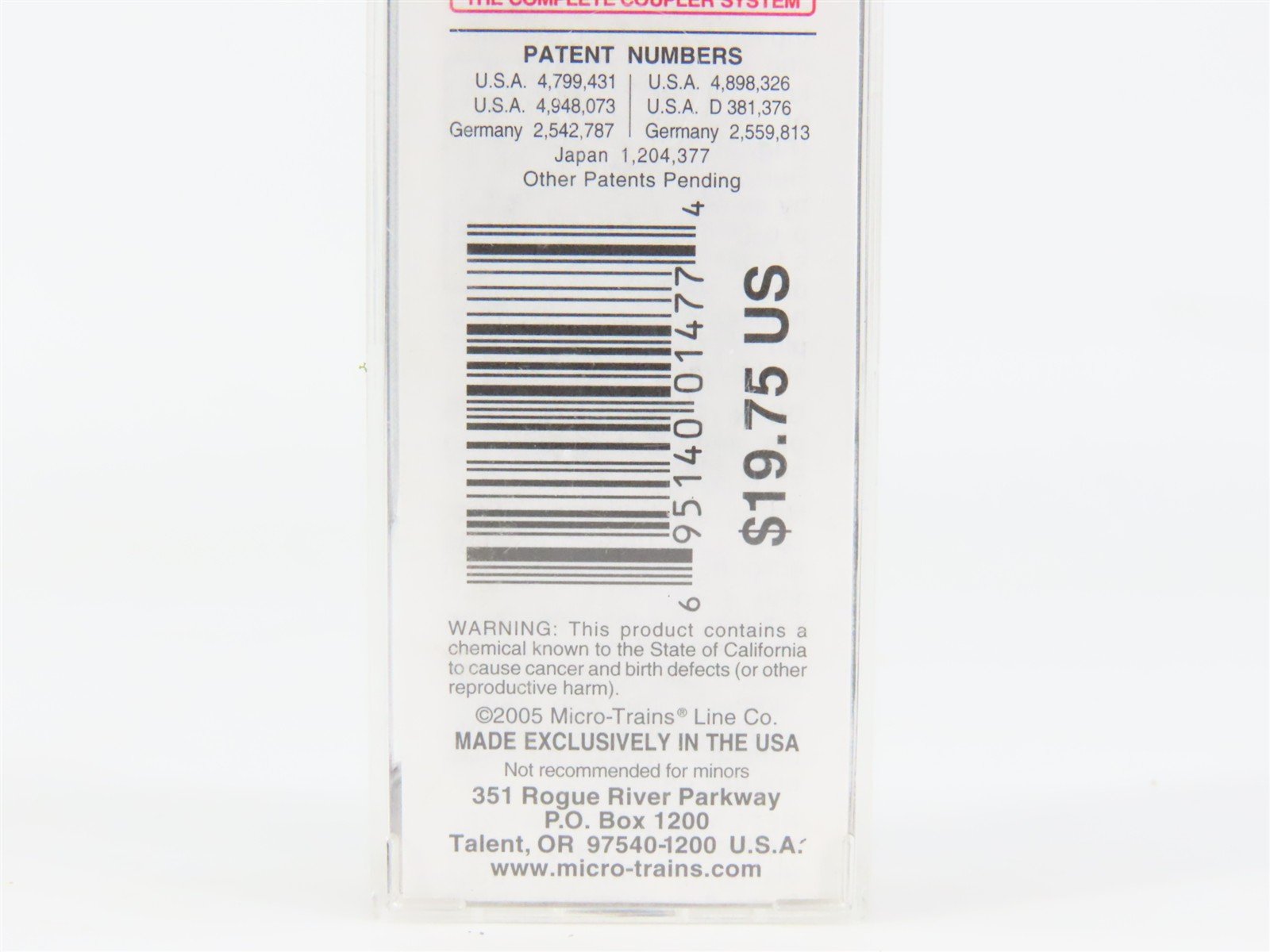 N Scale Micro-Trains 02500440 MEC Maine Central 50' Box Car 20081 RTR