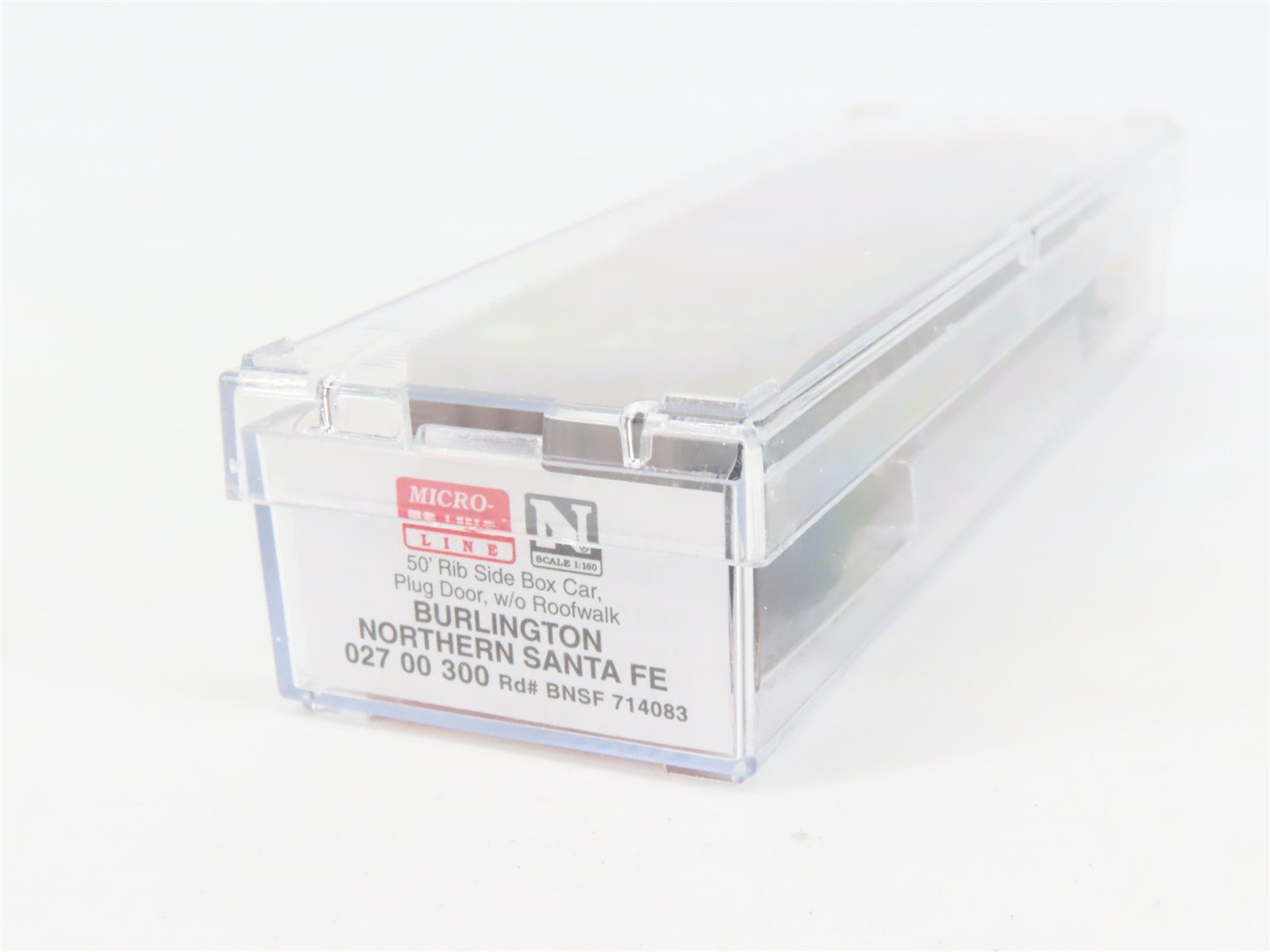 N Scale Micro-Trains 02700300 BNSF Railway 50' Box Car 714083 RTR