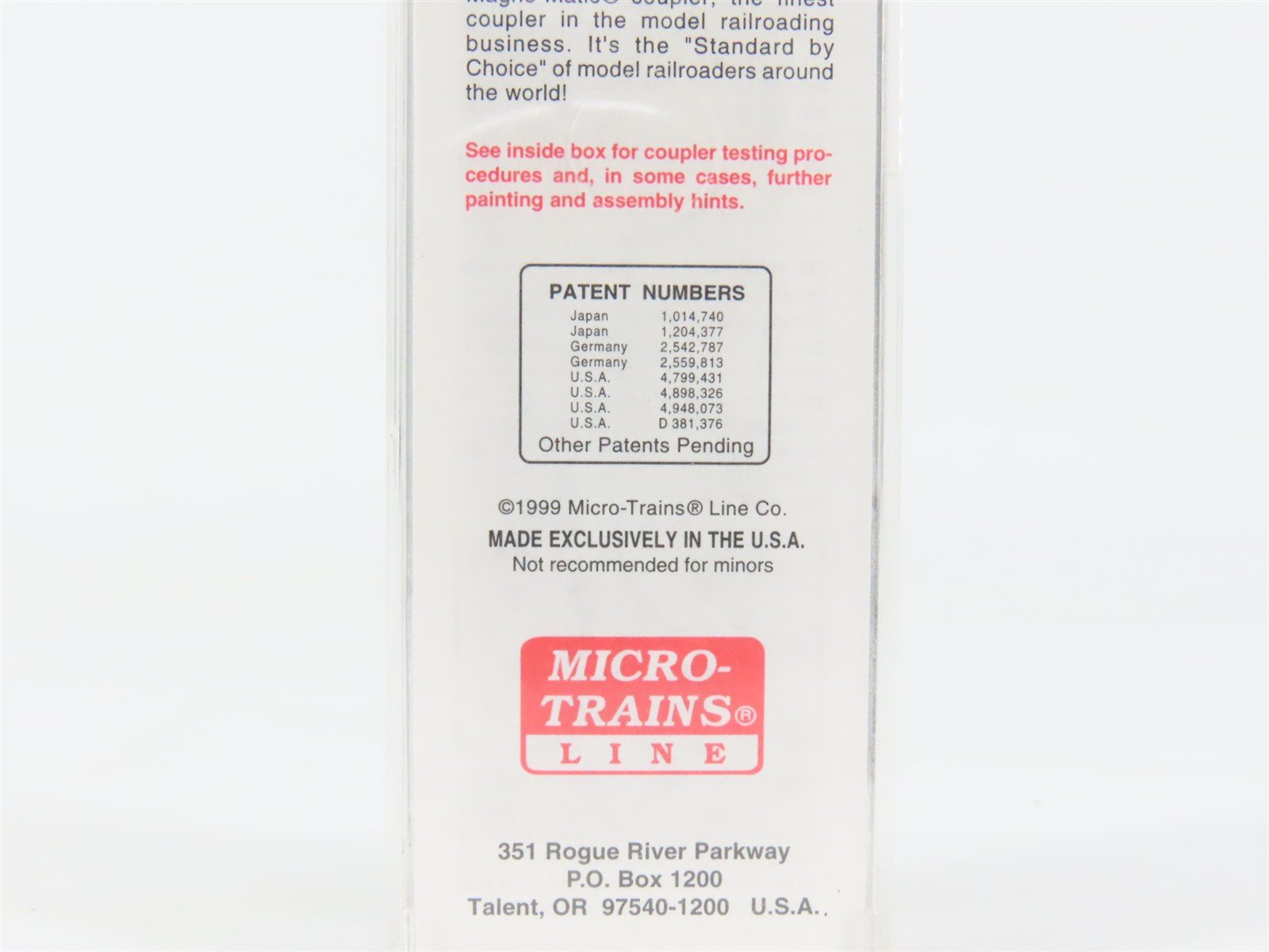 N Scale Micro-Trains 25590 ADN Ashley Drew & Northern 50' Box Car 9755 RTR