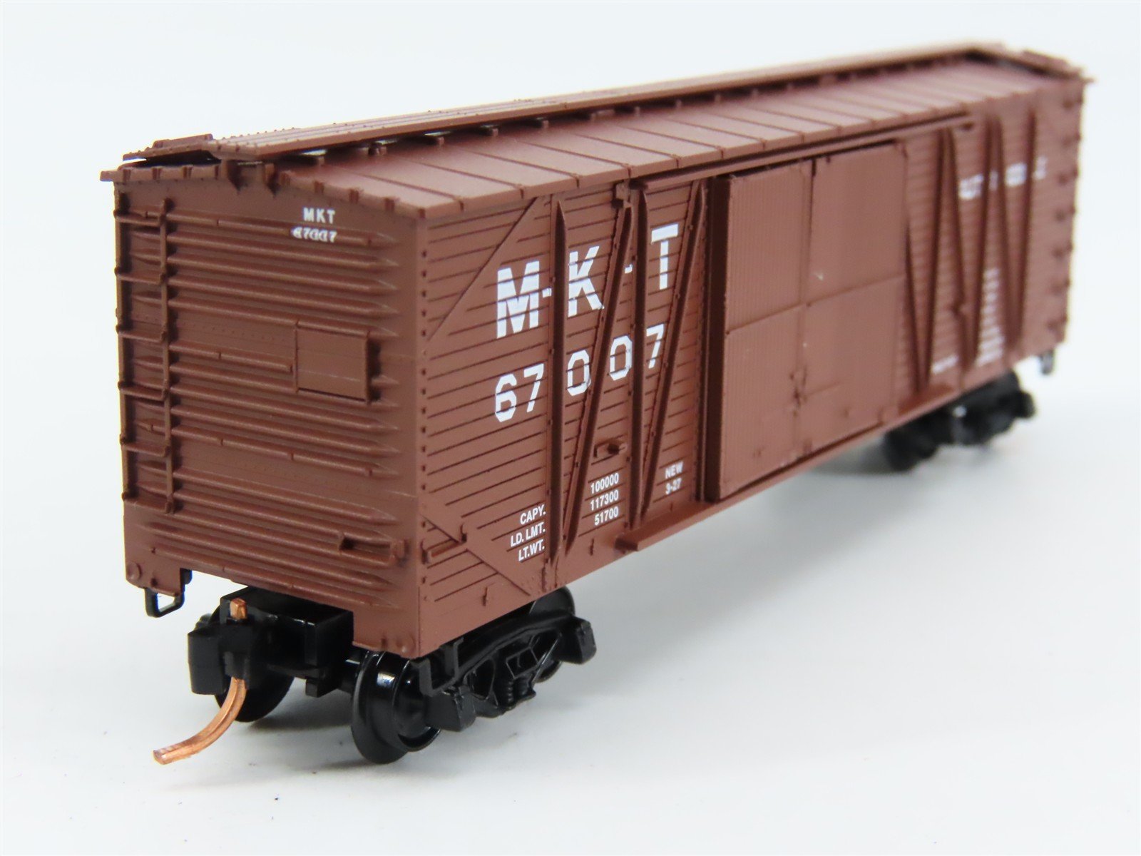N Scale Micro-Trains 29040 MKT Missouri-Kansas-Texas 40' Box Car 67007 RTR