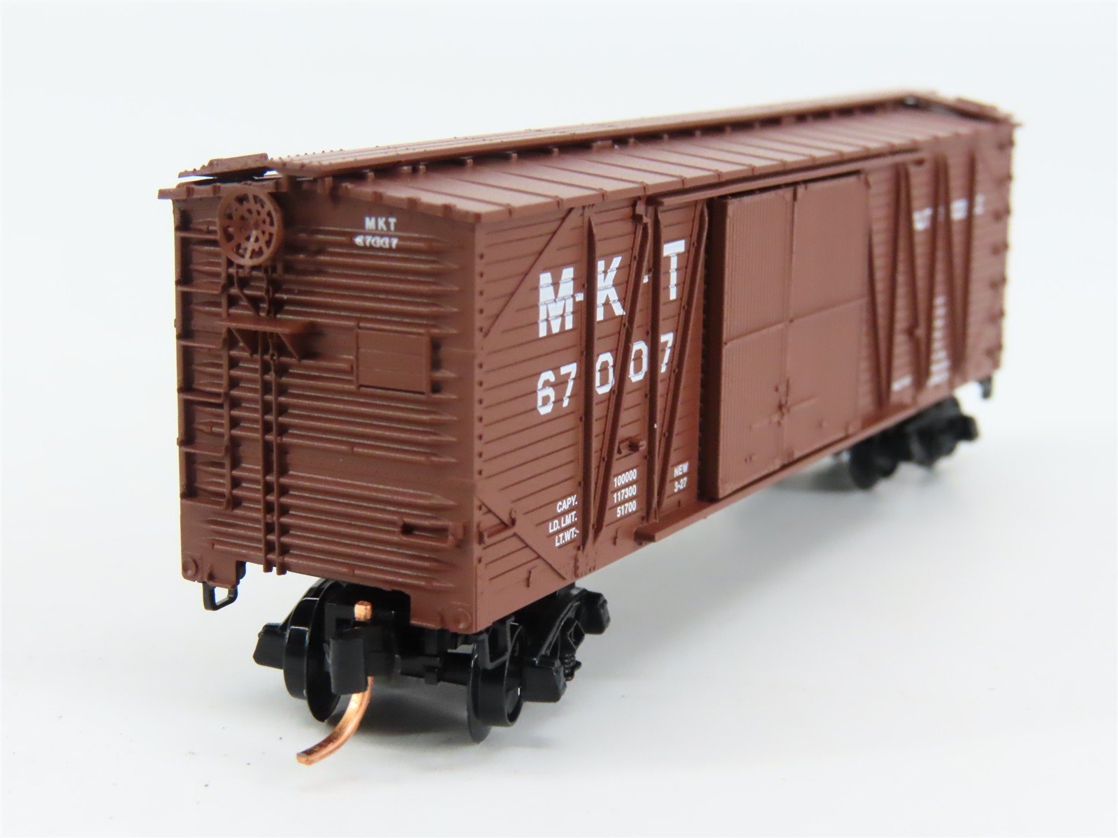 N Scale Micro-Trains 29040 MKT Missouri-Kansas-Texas 40' Box Car 67007 RTR