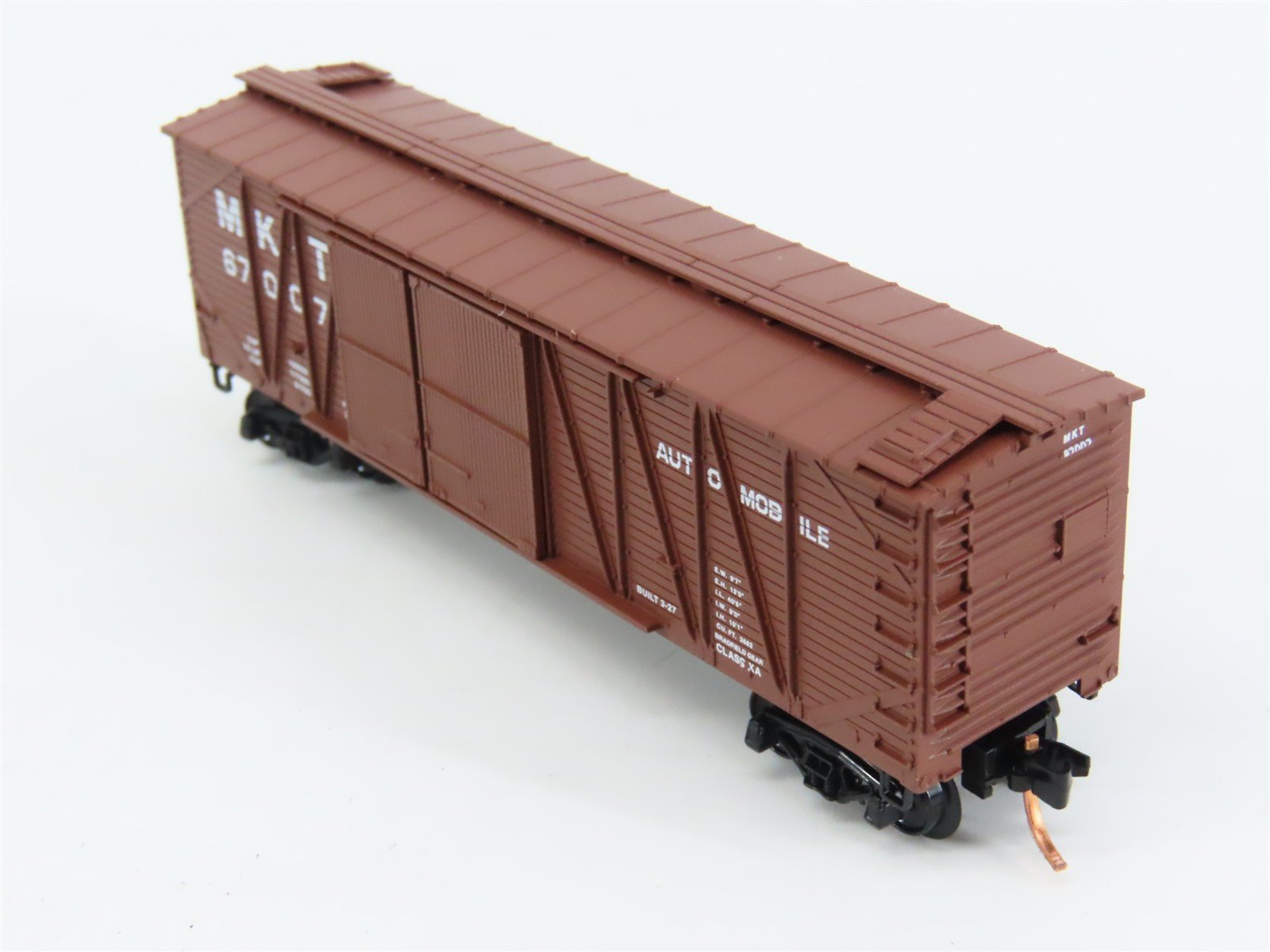 N Scale Micro-Trains 29040 MKT Missouri-Kansas-Texas 40' Box Car 67007 RTR