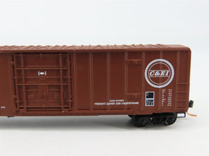 N Scale Micro-Trains 27030 C&EI Chicago & Eastern Illinois 50' Box Car RTR