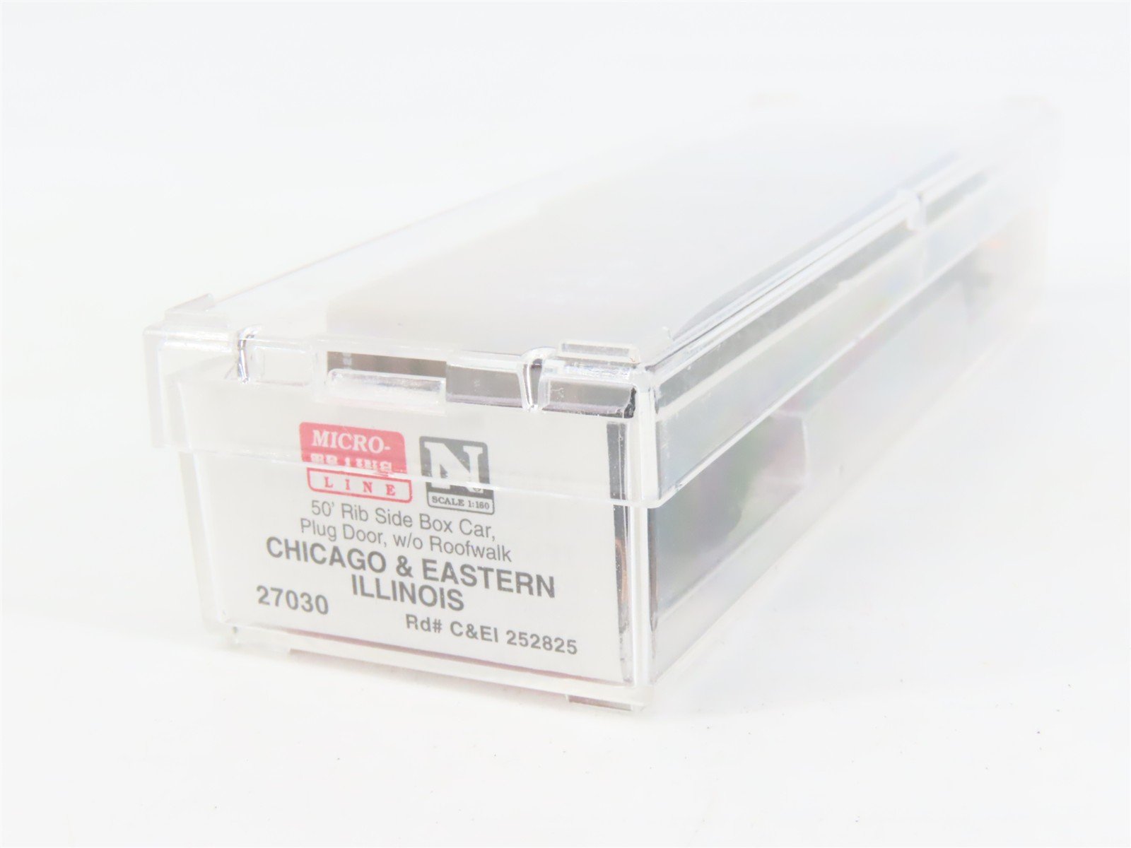 N Scale Micro-Trains 27030 C&EI Chicago & Eastern Illinois 50' Box Car RTR