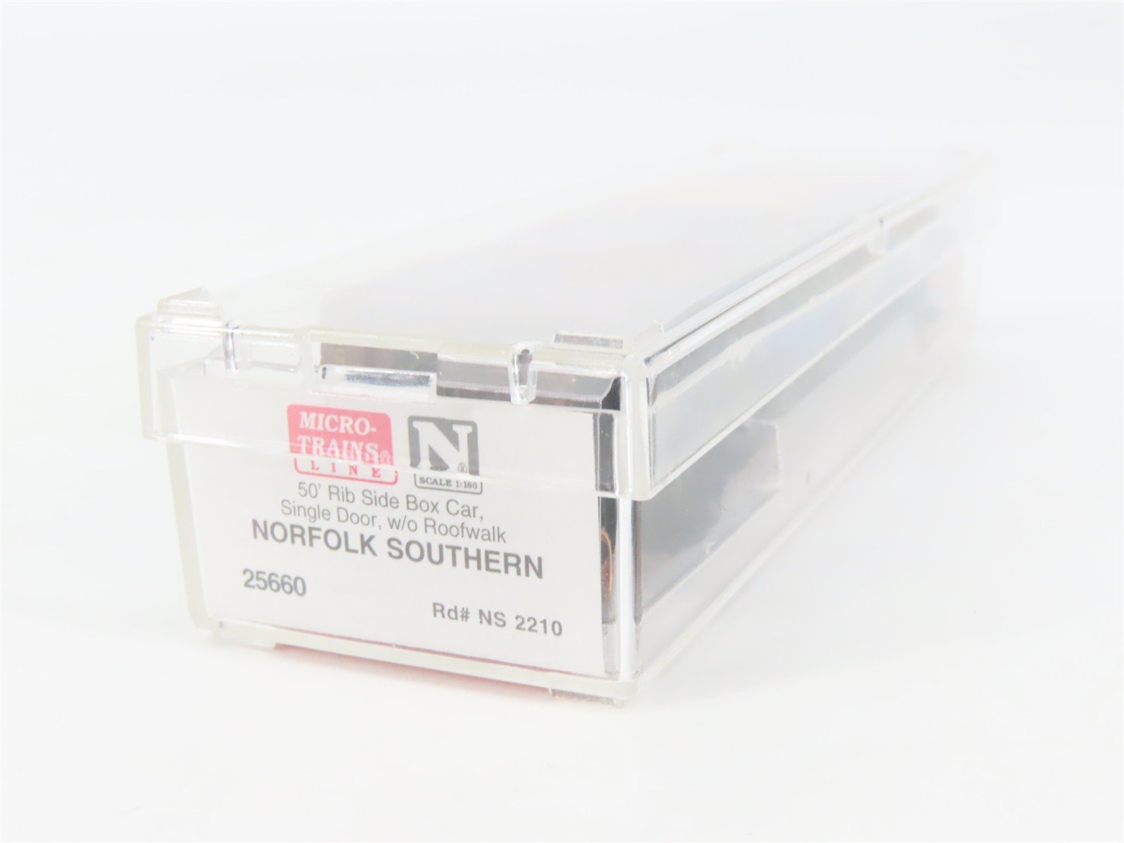 N Scale Micro-Trains 25660 NS Norfolk Southern 50' Box Car 2210 RTR