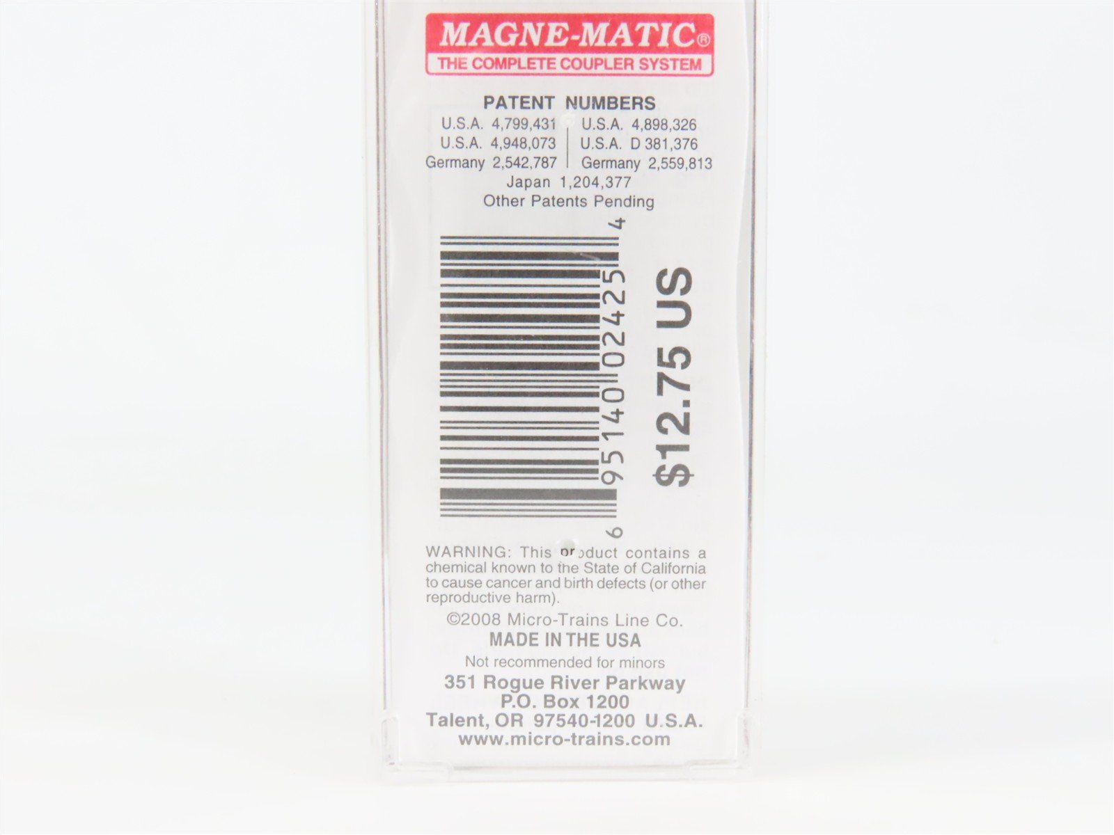 N Scale Micro-Trains 02800120 CP Canadian Pacific 40' Box Car 230103 RTR