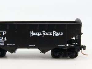 N Scale Micro-Trains 87020 NKP Nickel Plate Road 33' Hopper 33324 RTR