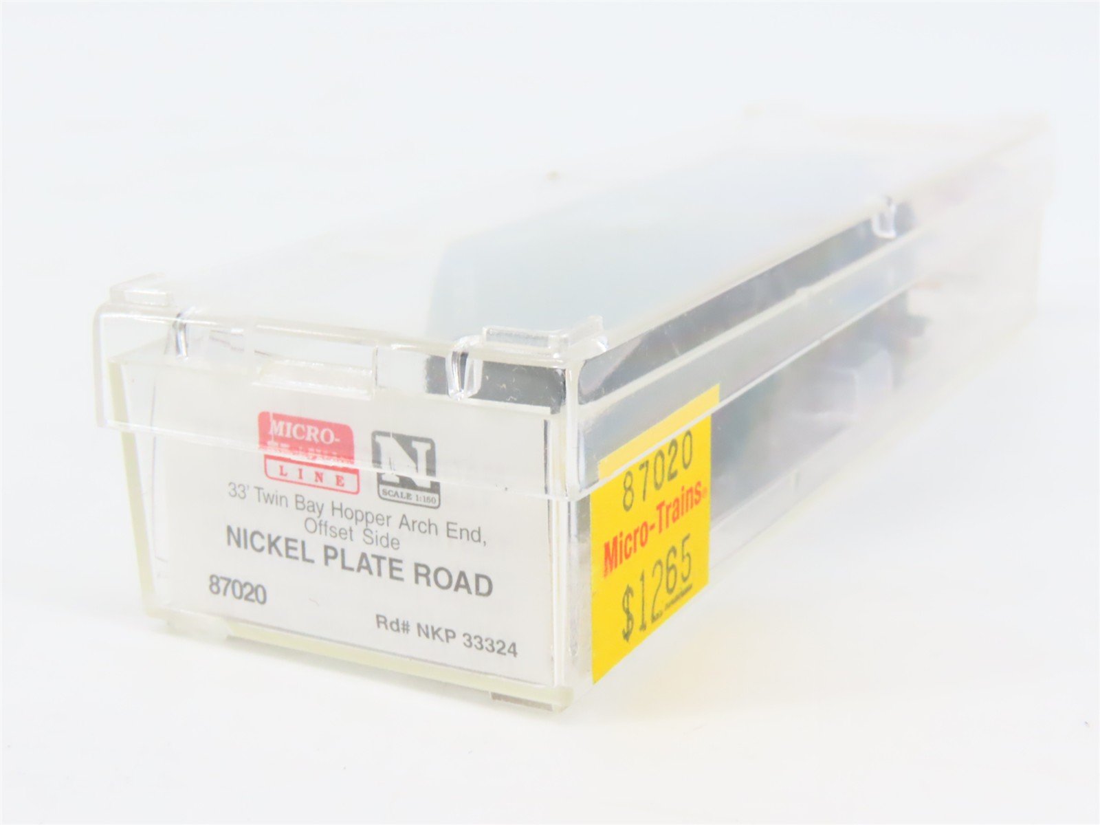 N Scale Micro-Trains 87020 NKP Nickel Plate Road 33' Hopper 33324 RTR