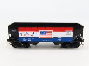 N Scale Micro-Trains 55430 C&I Cambria & Indiana 33' Hopper 1976 RTR