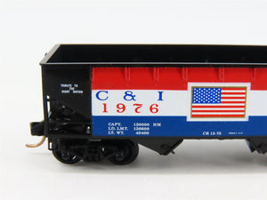 N Scale Micro-Trains 55430 C&I Cambria & Indiana 33' Hopper 1976 RTR