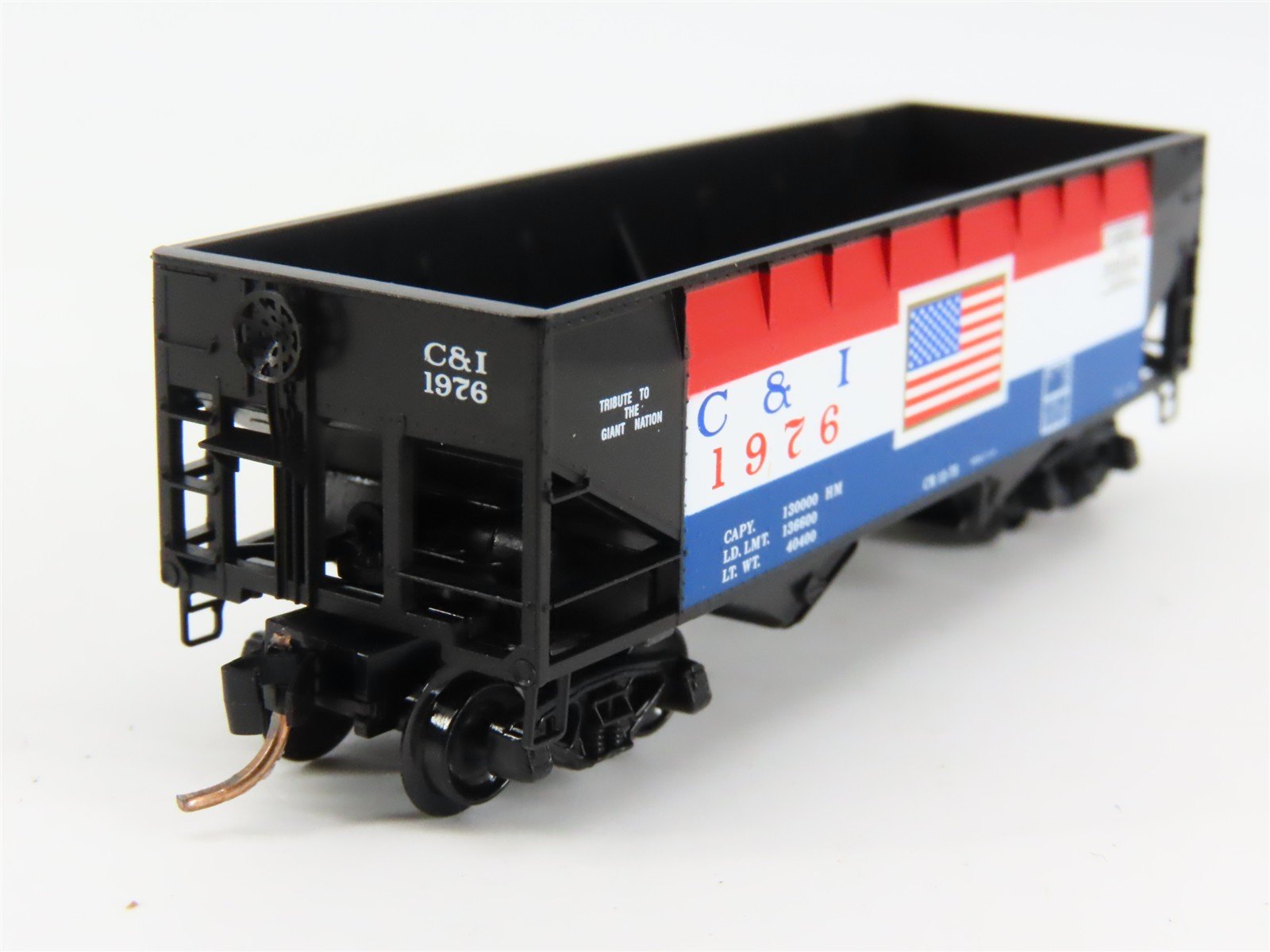 N Scale Micro-Trains 55430 C&I Cambria & Indiana 33' Hopper 1976 RTR