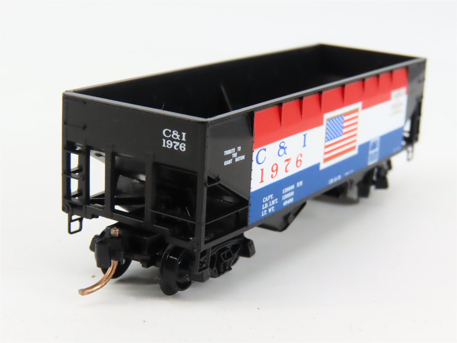 N Scale Micro-Trains 55430 C&I Cambria & Indiana 33' Hopper 1976 RTR